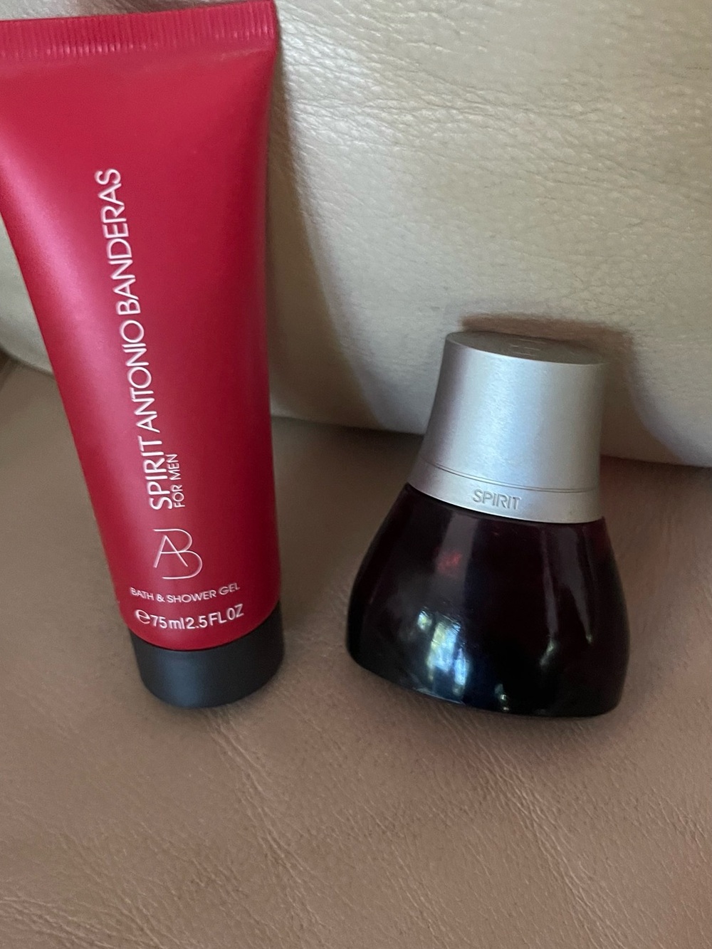 Antonio Banderas Spirit Bath & Shower Gel and spray fragrance
